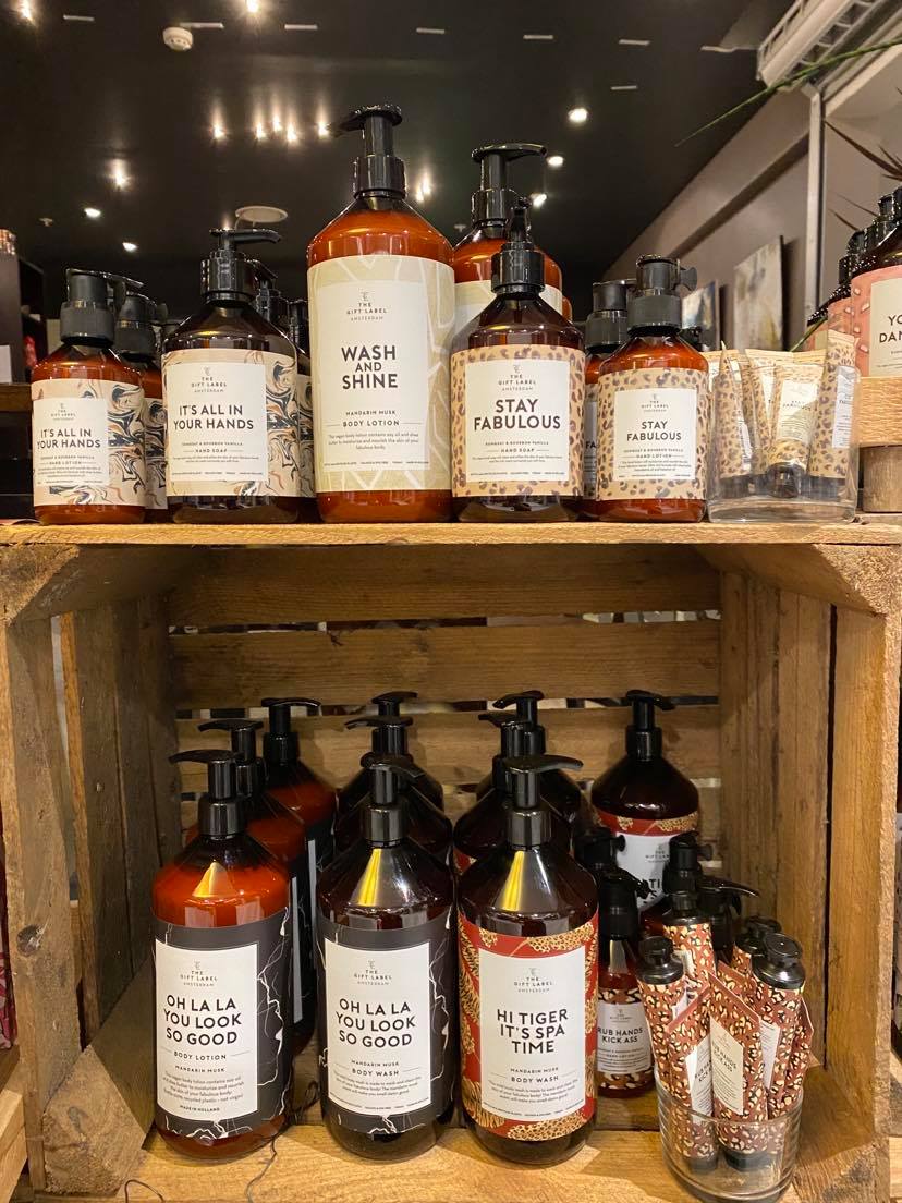 Gavesett fra The Label Gift